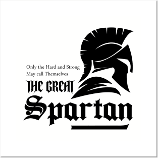 The Great Spartan Posters and Art
